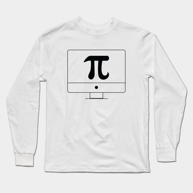 Spiral Pi Math Long Sleeve T-Shirt by Islanr